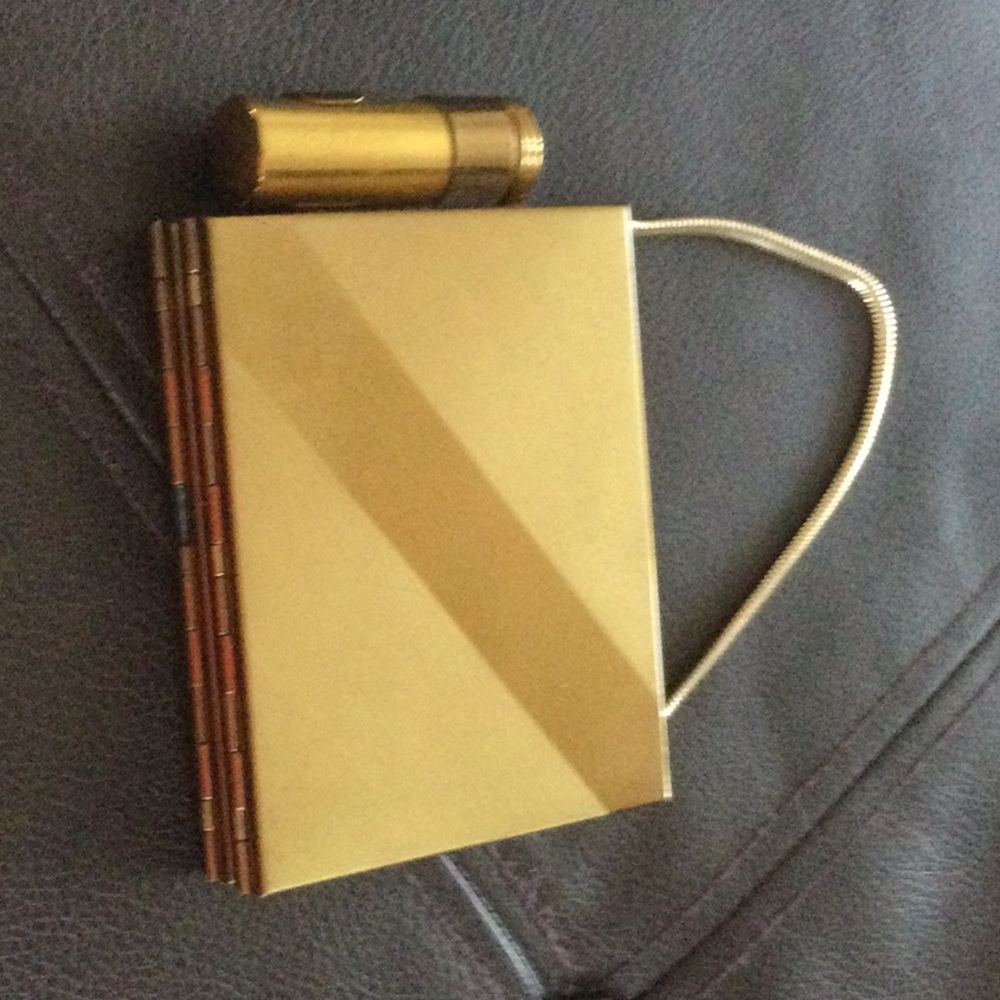 Vintage brass cigarette/ cosmetic case